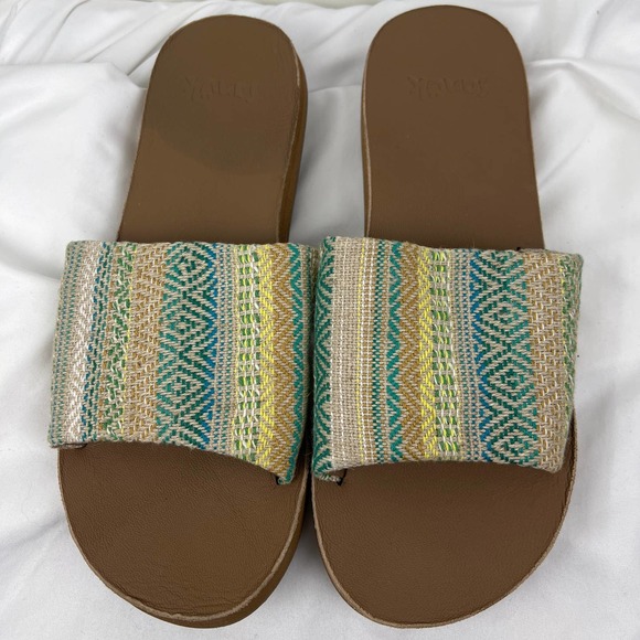 Sanuk Lola Artesano Sandals, Size 7 - Picture 2 of 8